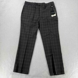 NWT Lauren Ralph Men Gray Classic Fit Ultra-Flex Stretch Suit Pants 36W X 30L